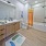Bath areas with modern fixtures