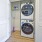 Spacious areas for washing and drying